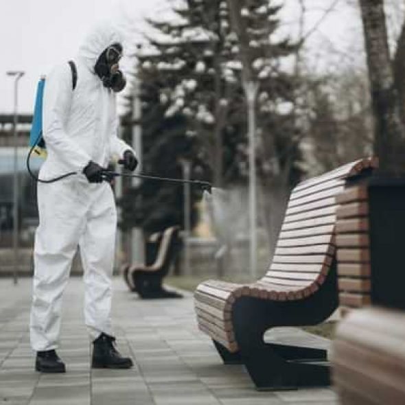 Tatortreinigung in Aussenbereichen